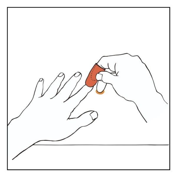 06 – 指サックの指錯覚